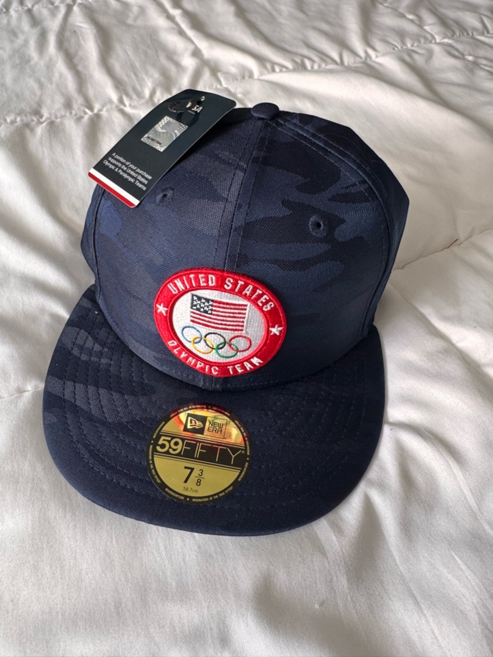 New Era US Olympic Team Fitted Camo 59Fifty Hat